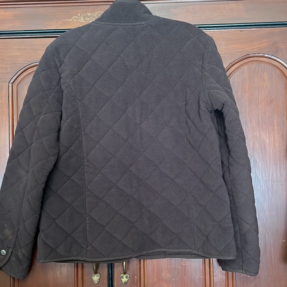 Cute  Charter Club Button Down Quilted Jacket Size Medium - Picture 7 of 15